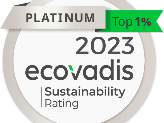 EvoVadis Platinum Badge