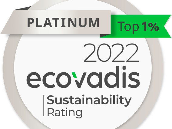 EcoVadis Awards INNIO Group platinum medal status in response to solid progress and execution of ESG strategy 2